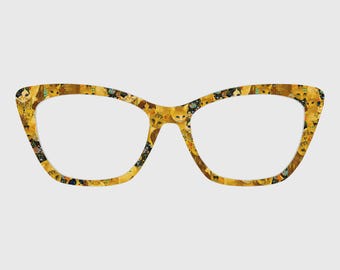 The Gilded Art Cat Magnetic Glasses Toppers – Compatible with Pair Eyewear Frames