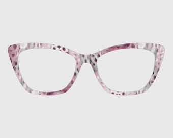 The Blush Leopard Magnetische Brillen Topper - Kompatibel mit Brillengestellen