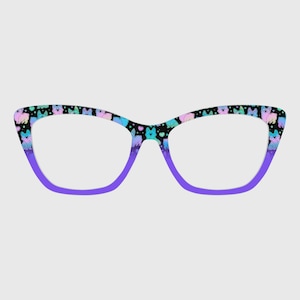 Adornos magnéticos para gafas con diseño de Corgi Arcoíris – Compatibles con monturas de gafas Pair