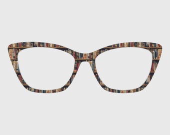 The Bookshelf Magnetic Glasses Toppers – Compatible with Pair Eyewear Frames