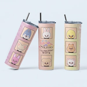 Stray Kids Skzoo Tumbler - Etsy