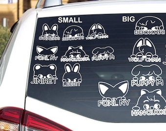 Stray Kids SKZoo Peekaboo Vinyl Decal, Stray Kids SKZoo Vinyl Decal, Stray Kids decal, Stray kids stickers, SKZOO sticker, SKZOO decals