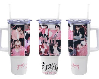 Customized Stray Kids Tumbler, K-pop Stray Kids 40oz Tumbler, Stray Kids Merch, Stray Kids Fans Merch