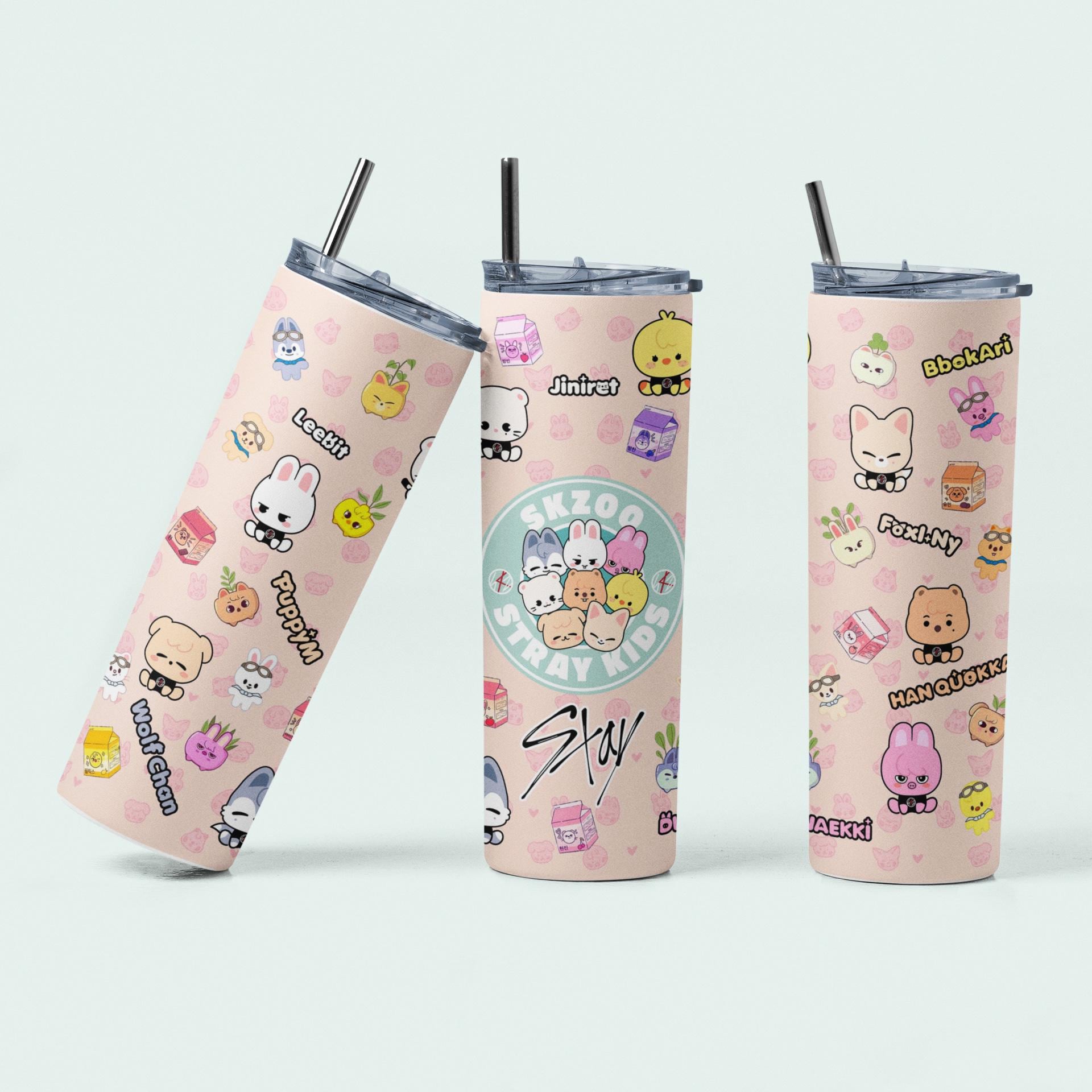 SKZOO Tumbler, Stray Kids Tumbler, SKZOO Bottle, Stray Kids Water