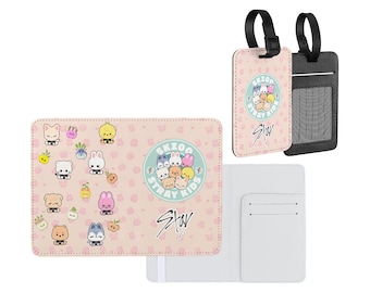 Stray Kids Skzoo Characters Luggage Tag - Kpop Travel Accessory