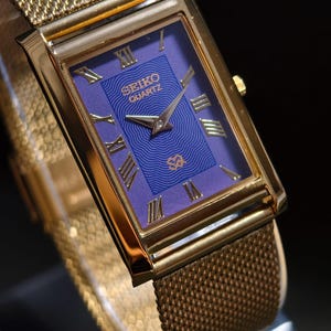 Seiko Purple Dial - Etsy UK