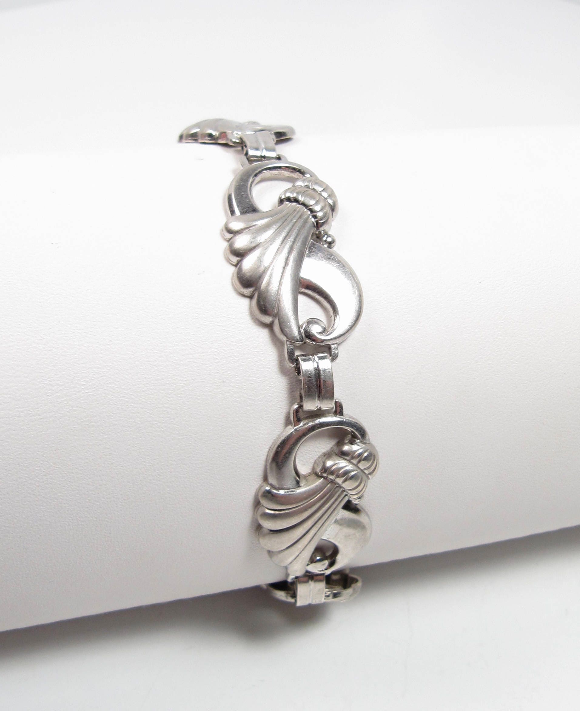 売れ筋がひクリスマスプレゼント！ Harry S. Bracelet Vintage 50s 1940s Silver Sterling HSB Bick その他
