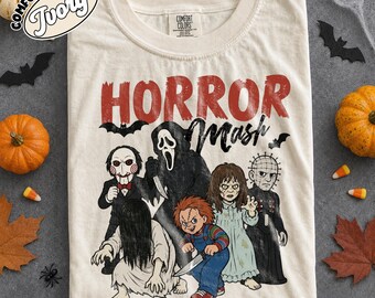 Vintage Monster Mash  Comfort Colors® Shirt: Retro Halloween Spooky Season Tee