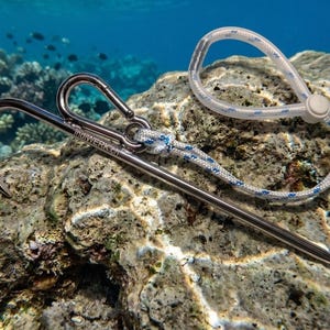 Multi-Purpose Reef Hook - Handmade in Switzerland - Stainless Steel Drift Diving Hook