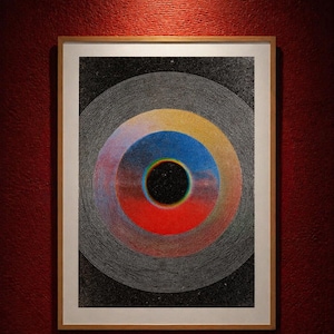 Origin Pulse — Sacred Geometry Circle Print | Chakra Expansion Wall Art (Digital Download)