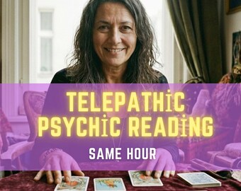 Lectura psíquica telepática, conexión con el alma, escucha sus pensamientos (Informe en PDF)