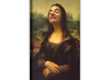 Hand-drawn, Sketch, Mr. Bean, Mona Lisa, Paper Sketch, Purely Hand