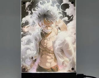 Poster LED Anime / Lampada da scrivania ispirata a LFY / Pannello acrilico LED