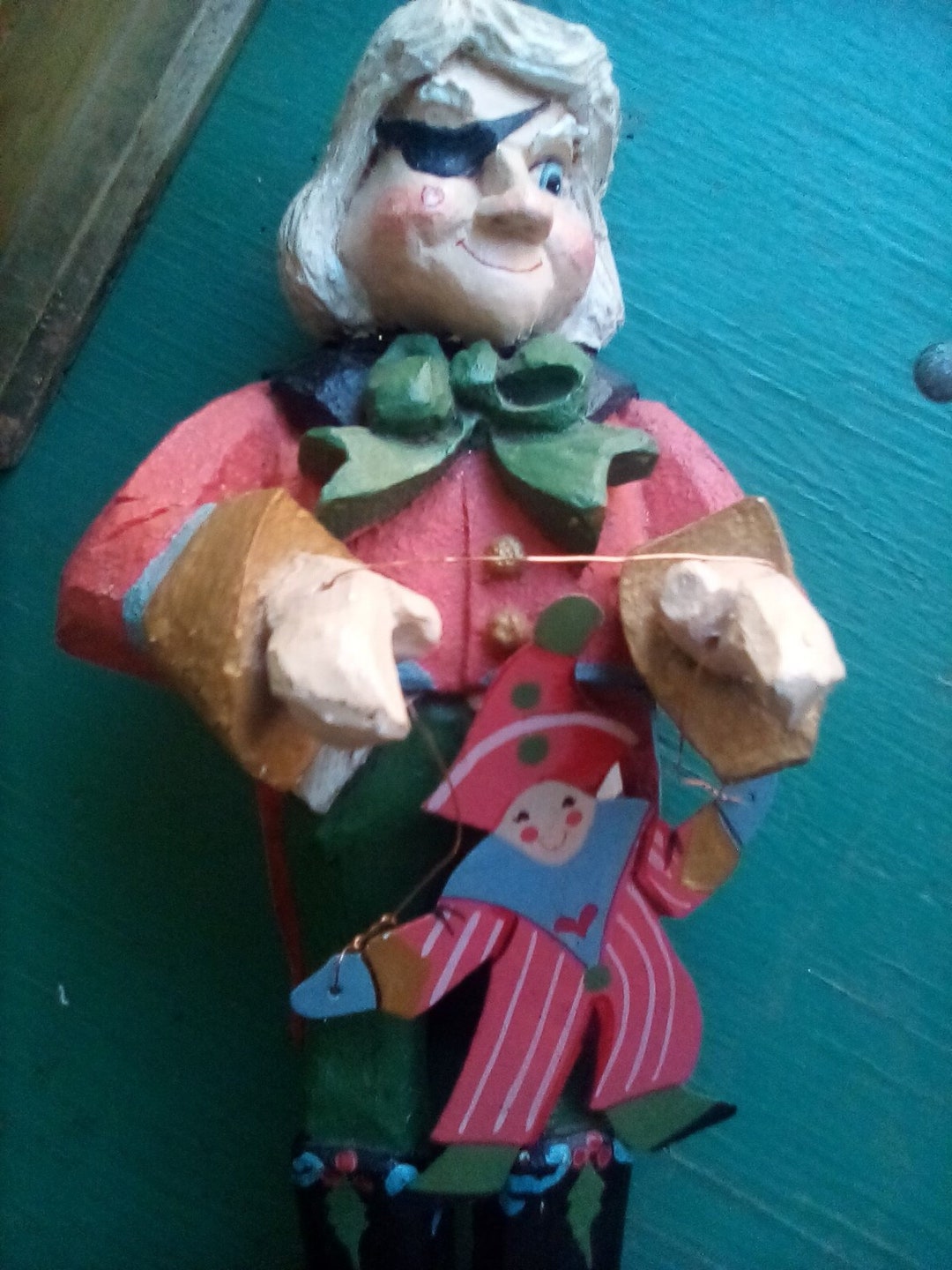 House of Hatten Folk Art Puppeteer Uncle Drosselmeyer Etsy