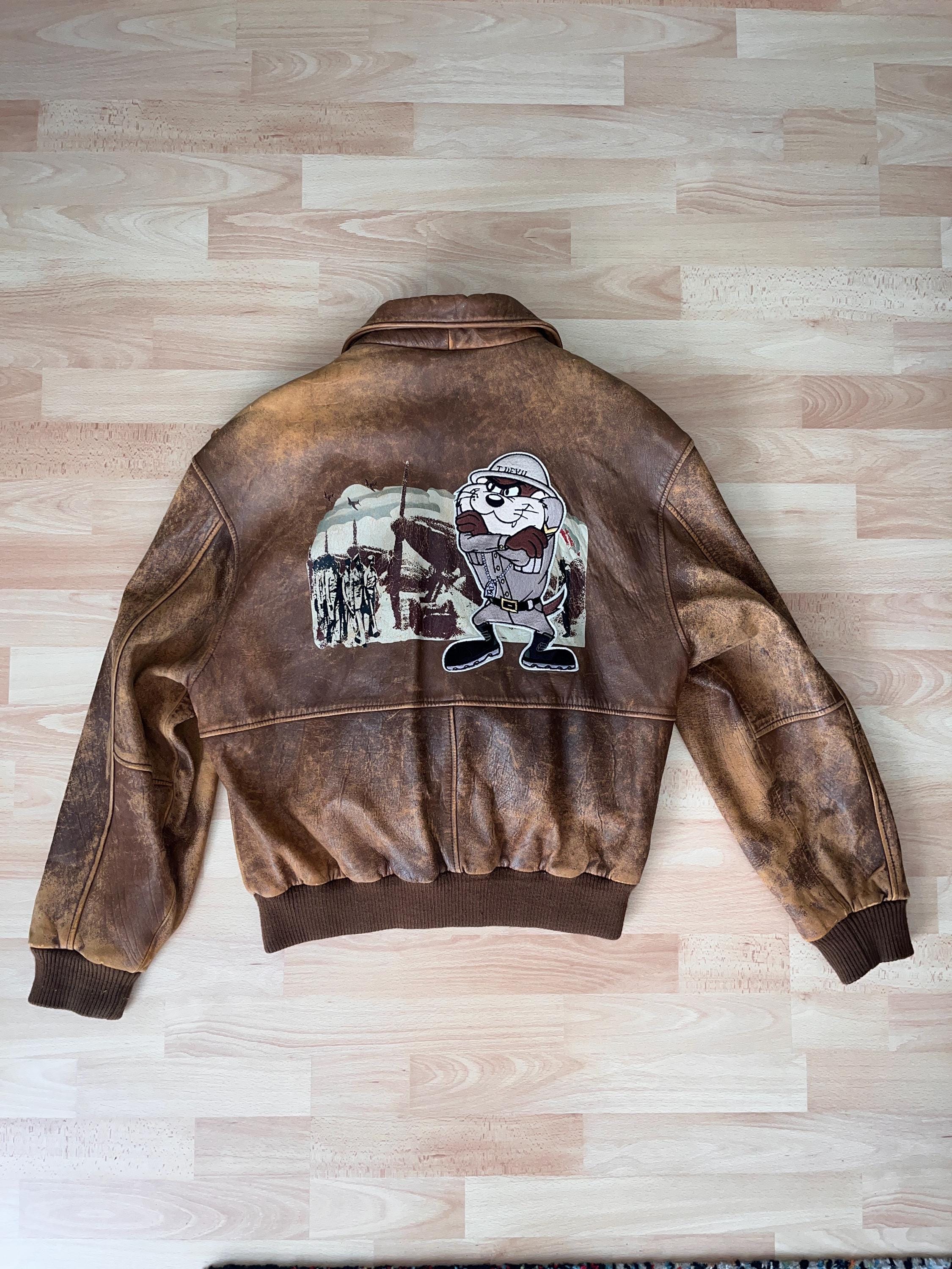 Jacket Leather 1995 - Etsy