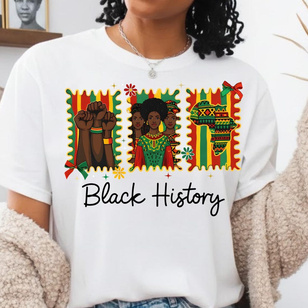 Black History Month Stamp PNG Bundle, African Pride (digital Download ...