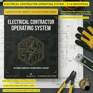 Handleiding besturingssysteem elektricien | SOP, LOTO, offertesjablonen (pdf)