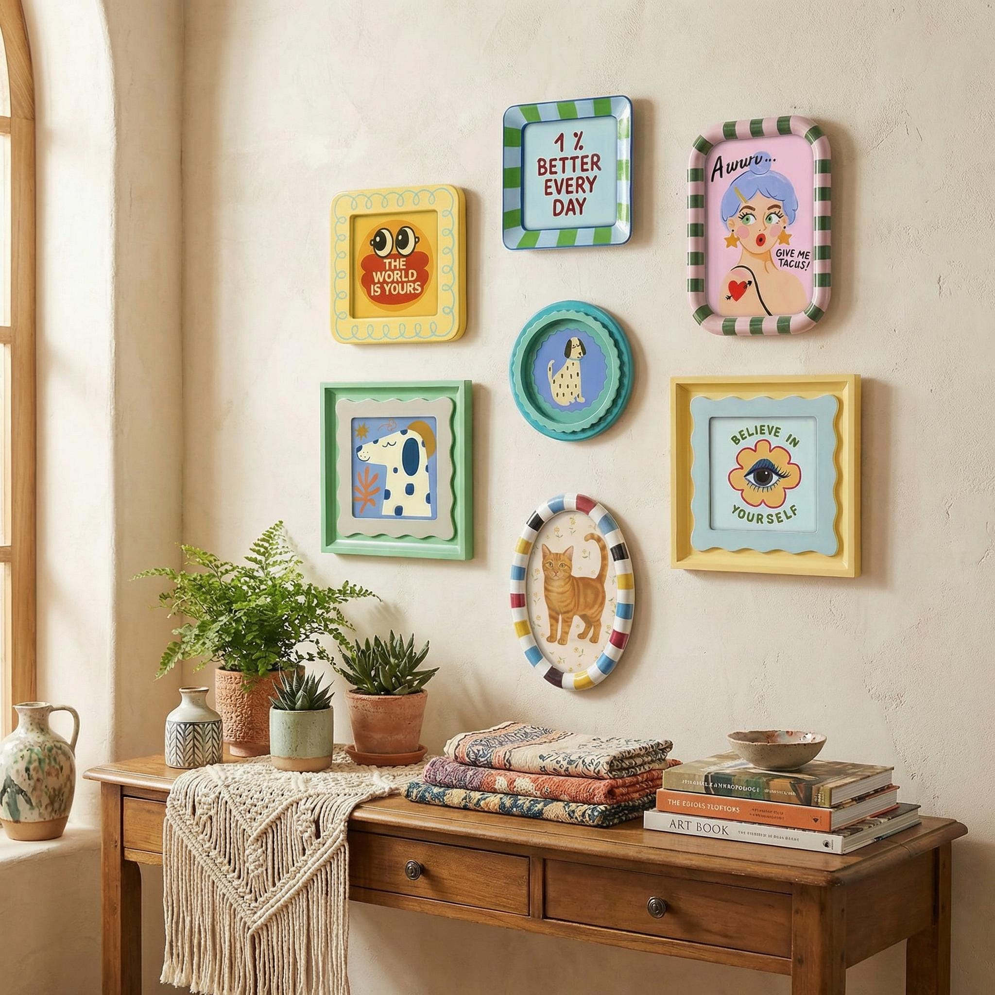 Funky Vintage Picture Frames - Etsy