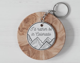 Colorado State Flag Keychain 3-Pack - Show Your State Pride With These Durable Key Rings