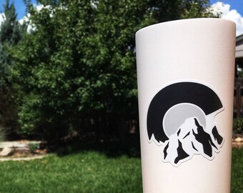 Colorado, Colorado sticker, vinyl decal, Colorado decal, state flag sticker, laptop sticker, water bottle decal, car sticker, Colorado flag