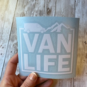 Vanlife Sticker, Sticker Van, Camper Sticker, Campervan, Van life, Off Grid, Camper Van Sticker, Motorhome, Graphic Decal, Mountain Sticker