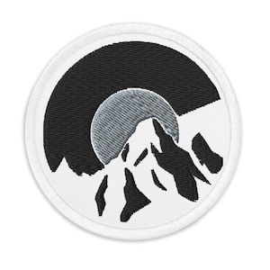 Colorado Embroidered Patch, Colorado State Flag Patch, Iron on Patch, Sew on Patch, Mountain Patch, Colorado Travel Patch, Round Patch, Gift