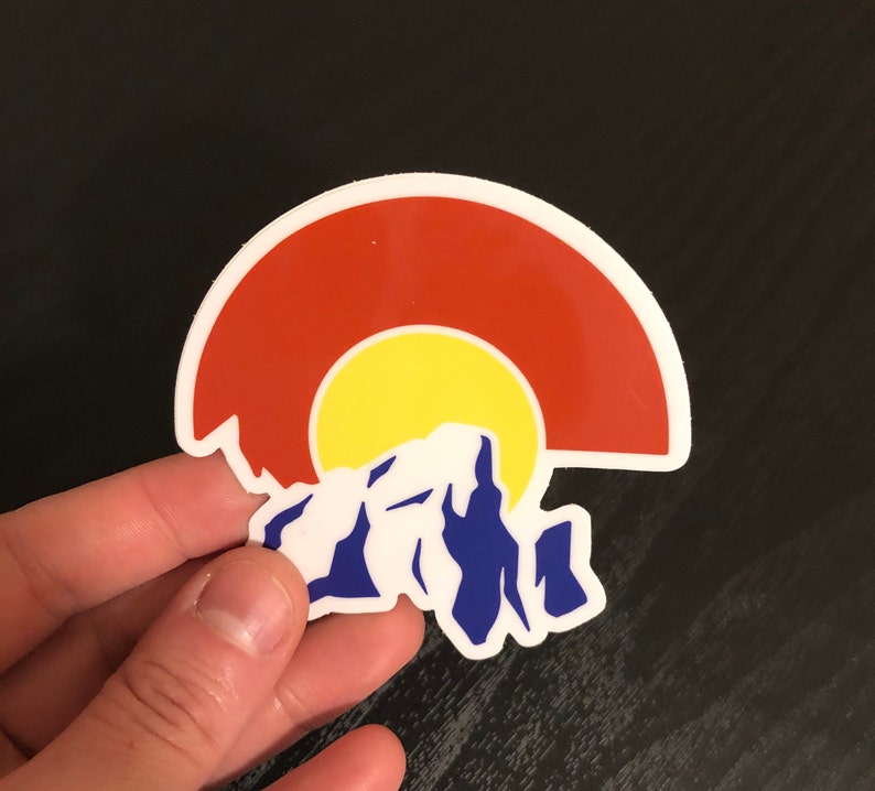 Colorado Colorado Sticker Colorado Decal Colorado Gifts Etsy