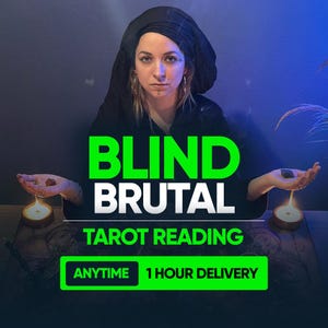 Same Hour Blind Brutal Tarot Reading – What You’re Avoiding Revealed, Raw Truth, No Sugarcoating, Direct Answers, Honest Insight