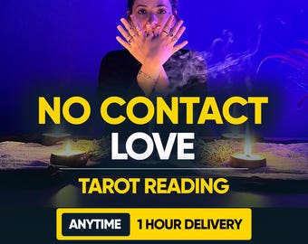 NO CONTACT Love Reading, Tarot Reading, Ex Lover Insights, Same Hour Psychic Reading - Will they reach out?