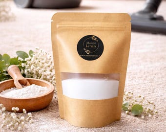 Polvere profumata per aspirapolvere – Deodorante per ambienti – Ampia scelta di fragranze – Neutralizza gli odori – Tappeti, moquette, auto – Maison Lénaïs