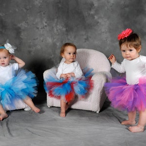 DIY Tutu Kit: DIY Baby, Toddler, Kid Tutu Sizes You Choose Colors Make At Home Easter Basket Gift image 1