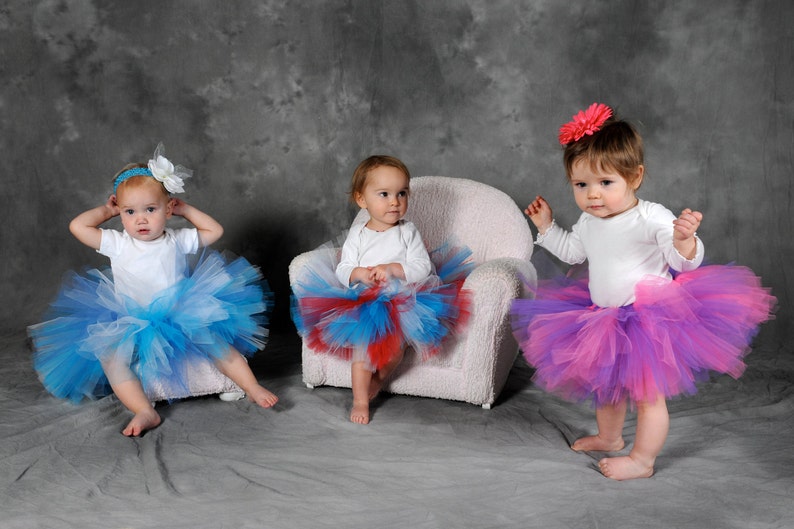 DIY Tutu Kit: DIY Baby, Toddler, Kid Tutu Sizes You Choose Colors Make At Home Easter Basket Gift image 1