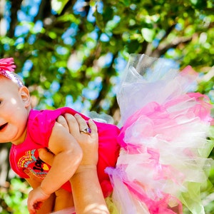 DIY Tutu Kit: DIY Baby, Toddler, Kid Tutu Sizes You Choose Colors Make At Home Easter Basket Gift image 2