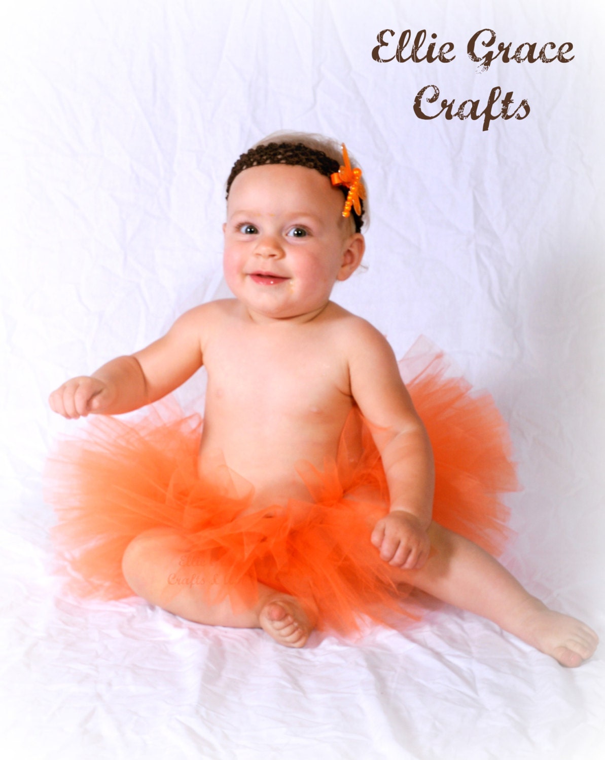 Orange hotsell tutu baby