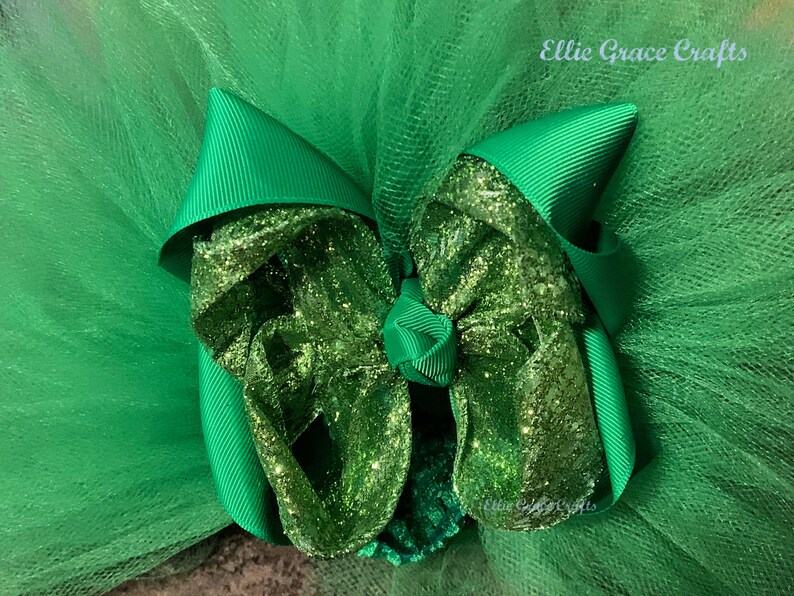 St. Patrick's Dog Tutu: Emerald Green Dog Tutu Small, Medium, Large, XL Fairy Dog Tutu image 8