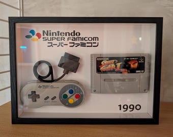 Moldura do Nintendo Super Famicom - Street Fighter 2