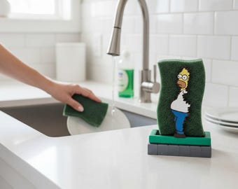 Porta-esponja Homer Simpson