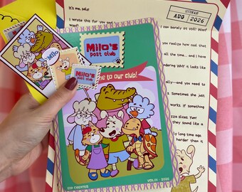 El Club de Correo de Milo - Correo Postal para Niños / Edición de Junio #01: Bienvenidos al Club
