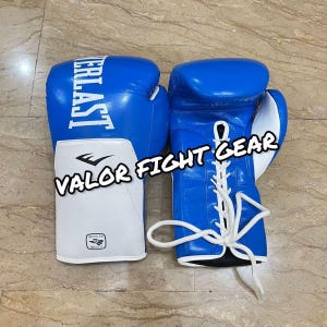 Guantes de boxeo profesionales Everlast con cordones para entrenamiento