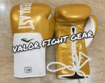 Everlast Boxing Gloves: Leather Training & Sparring