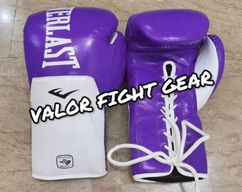 Everlast Boxing Gloves: Leather Training & Sparring