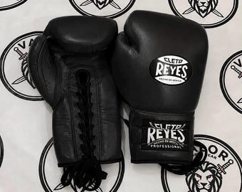 Cleto Reyes Gloves Professional Training Fighting Gear Lace Up Gloves