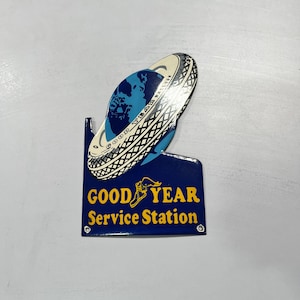 Goodyear Porcelain Sign - Etsy