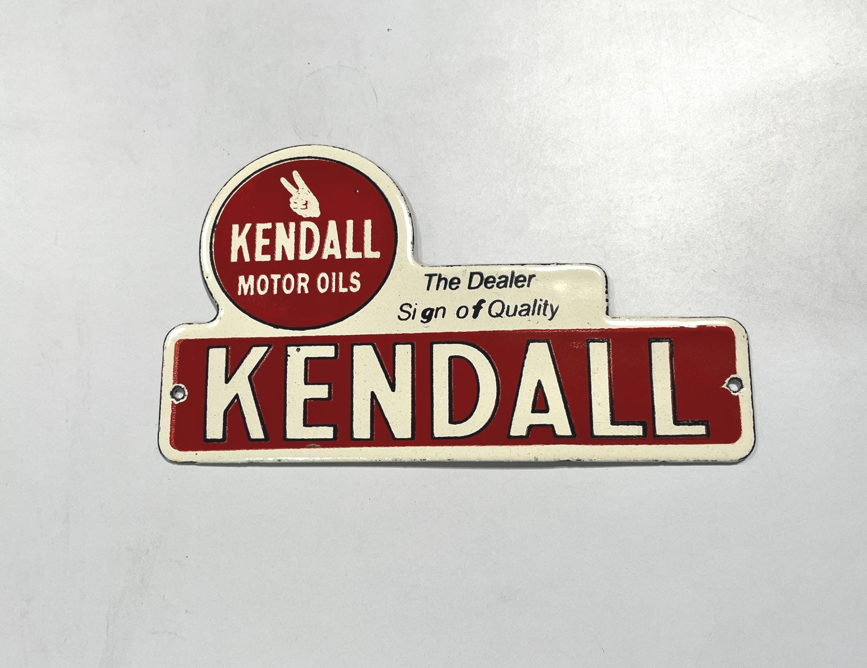 Kendall Motor Oil Sign - Etsy
