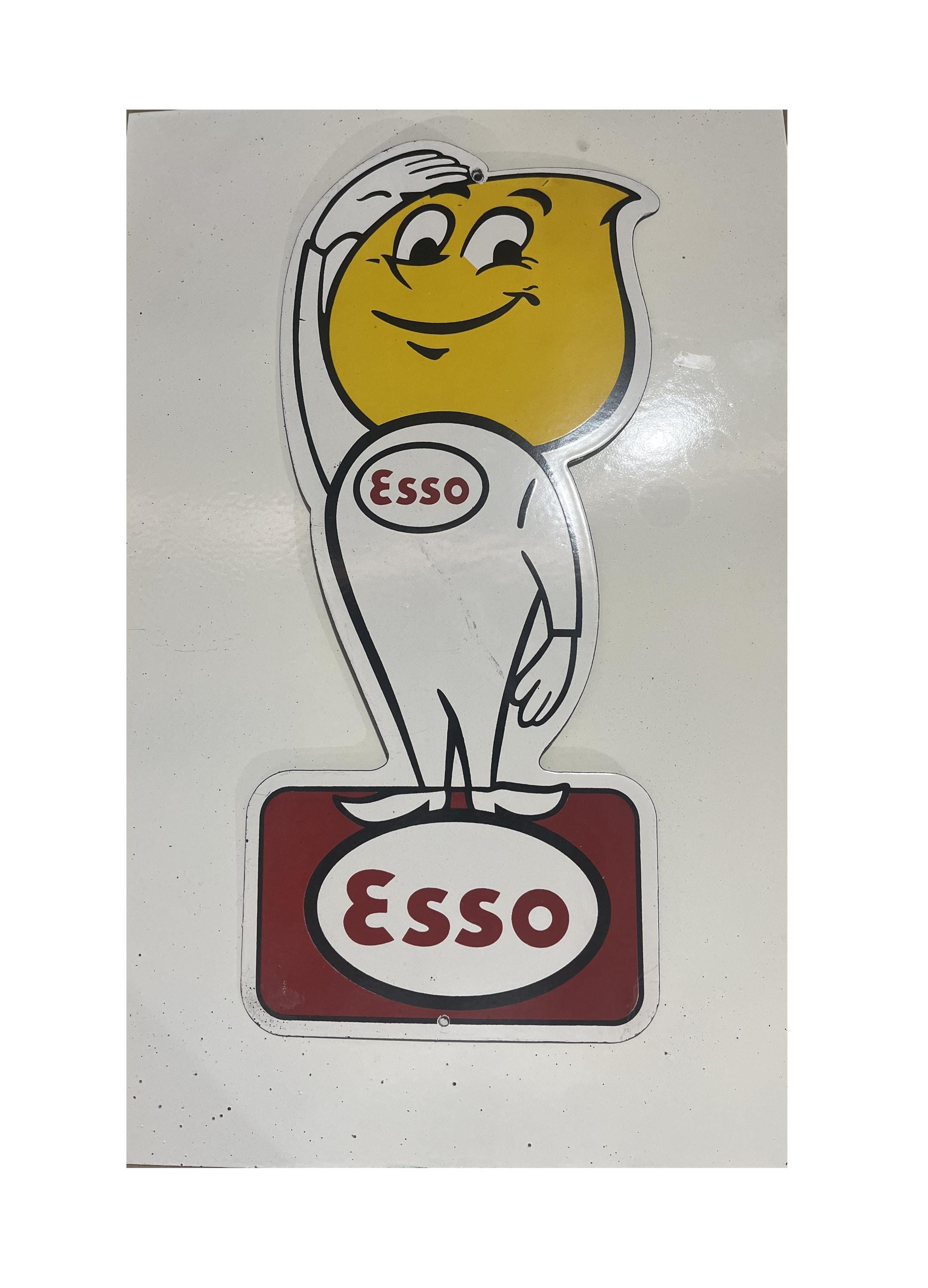 Esso oil drop man - Etsy 日本