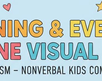 Visual Routine Cards for ADHD & Autism | Printable