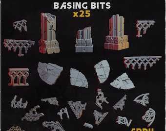 25x Sisters Of Temple-landskapselement (3D-utskrivna) - Zabavka Workshop | BASING BITS