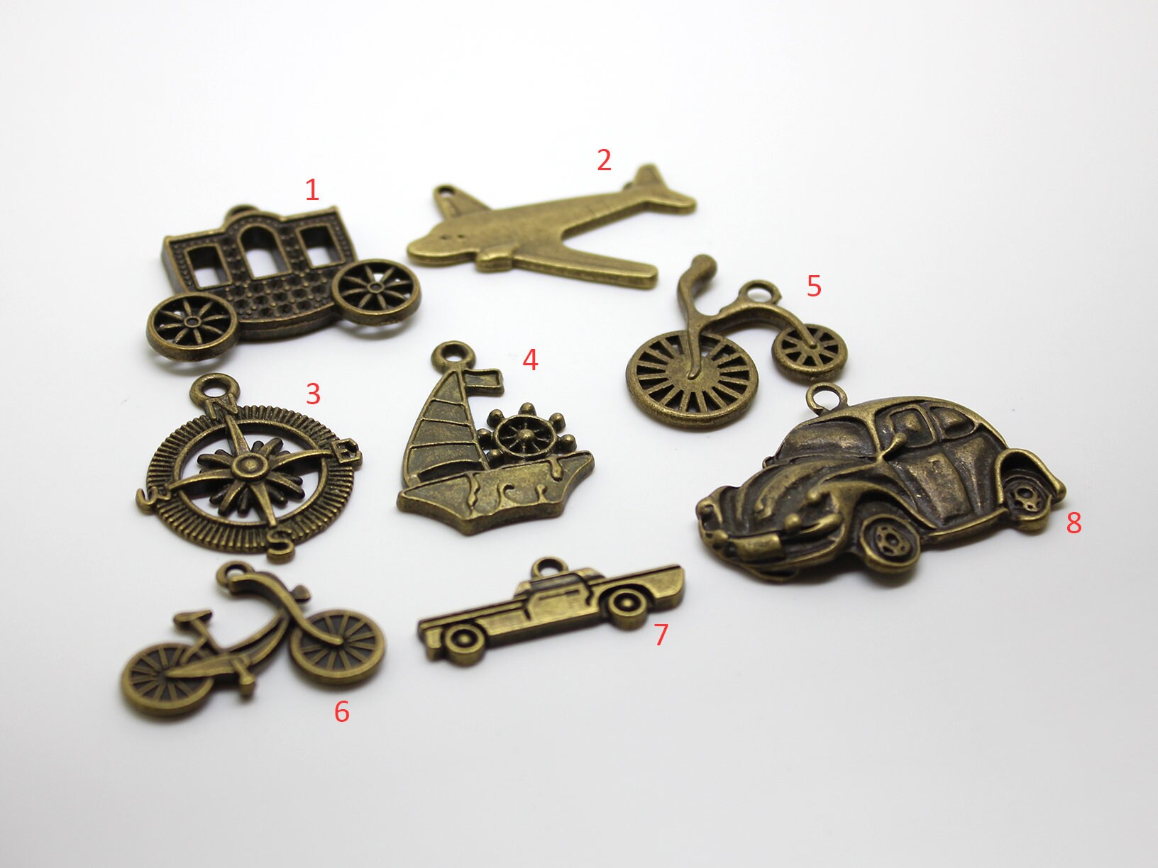 Transportation Vehicle Charm Bracelet for Women Assorted Lot Etsy Ireland