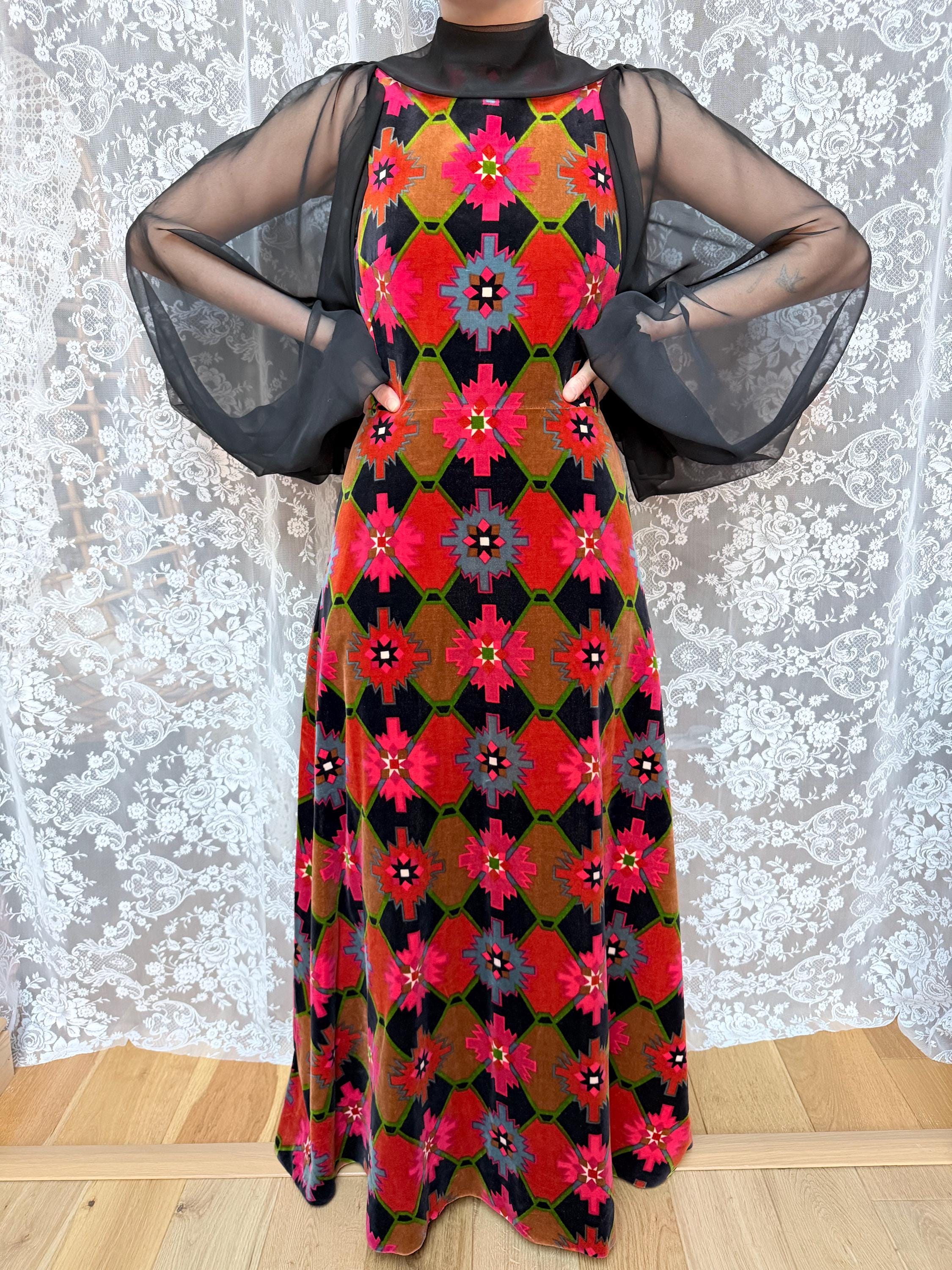 Vintage Frank Usher Dresses - Etsy
