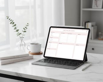 Steady Mind Planner | ADHD & Anxiety Digital Planner for GoodNotes | Neurodivergent Planner | Self-Care iPad Planner | 2 Styles Included